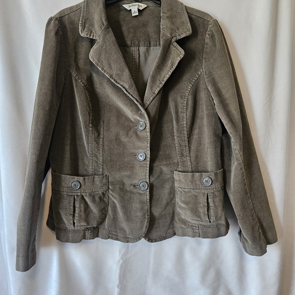 Women's Brown Corduroy Jacket